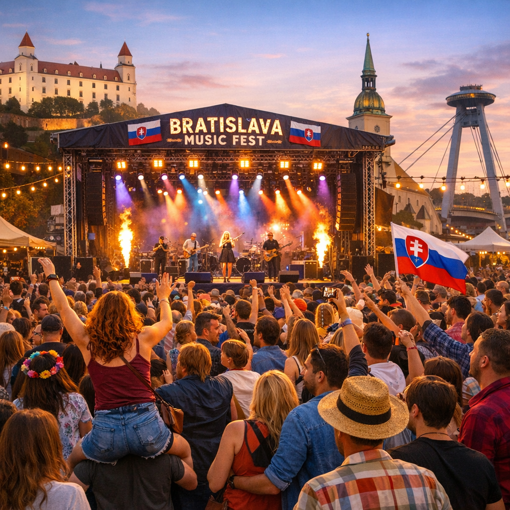 Bratislava’s Vibrant Music Festivals: A Guide to the City’s Melodic Celebrations